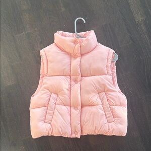 Pink Puffer Vest